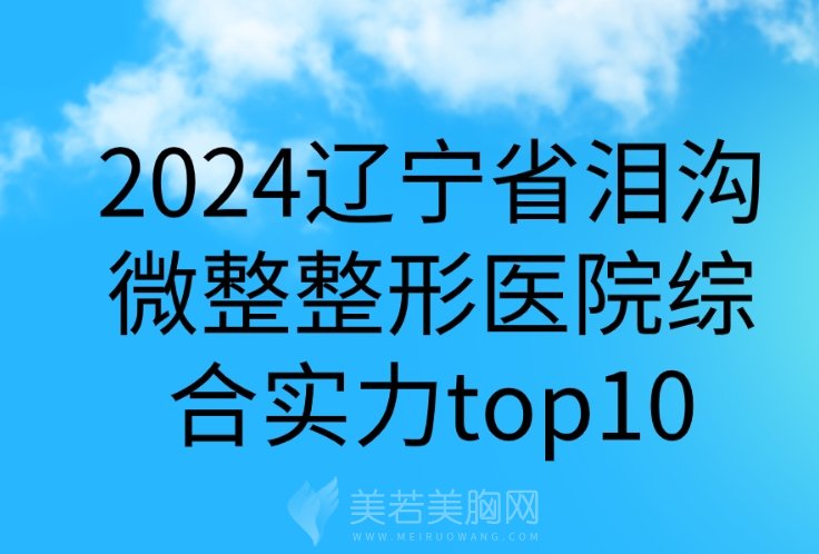 2024辽宁省泪沟微整整形医院综合实力top10排