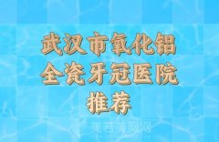 武汉市氧化铝全瓷牙冠价格表一览，了解价格信息来喽