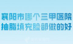 襄阳市哪个三甲医院抽脂填充脸部做的好？优选热门医院信息